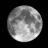 Moon age: 14 days, 21 hours, 19 minutes,100%